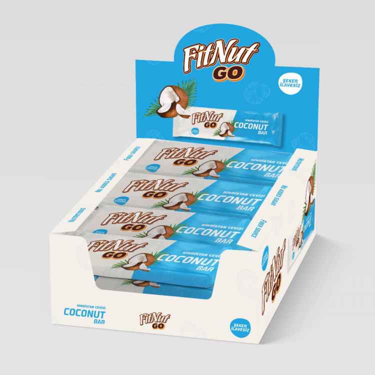 FitNut Coconut Bar Hindistan Cevizi 40 Gr FitNut Coconut Bar Hindistan Cevizi 40 Gr
