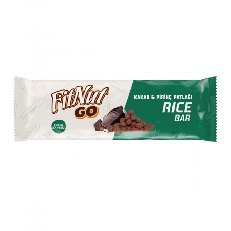 FitNut Rice Bar Kakao & Pirinç Patlağı 20 Gr FitNut Rice Bar Kakao & Pirinç Patlağı 20 Gr
