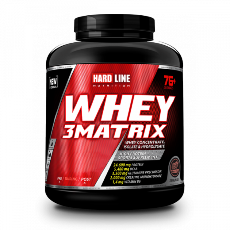 Hardline Whey 3Matrix Protein Tozu