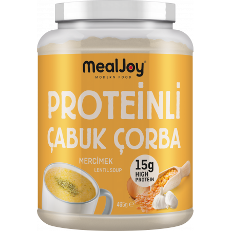 Mealjoy Proteinli Çabuk Çorba Mercimek