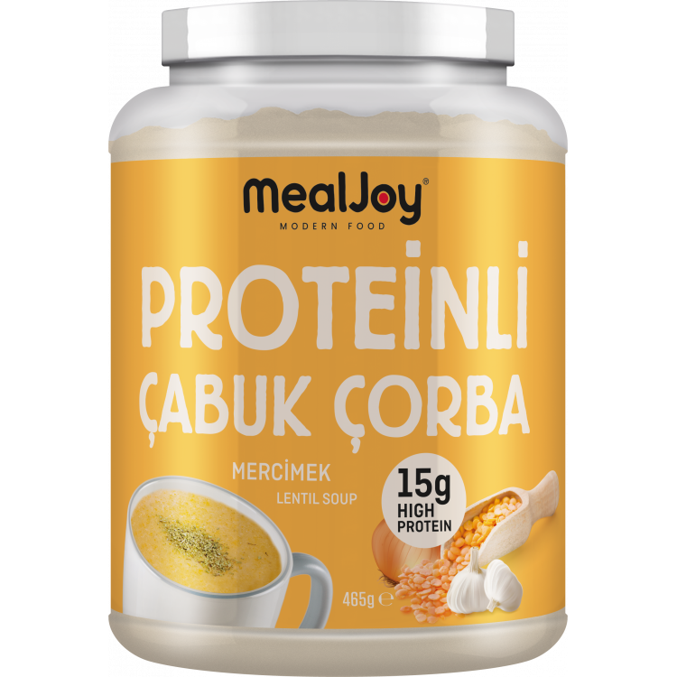 Mealjoy Proteinli Çabuk Çorba Mercimek