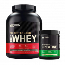 Optimum Gold Standard Whey Protein 2273 Gr + Micronized Creatine 317 Gr Kombinasyonu Optimum Gold Standard Whey Protein 2273 Gr + Micronized Creatine 317 Gr Kombinasyonu