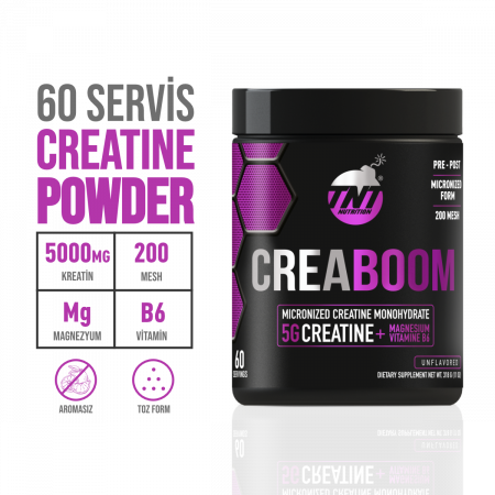 TNT Creaboom Creatine Monohydrate Powder