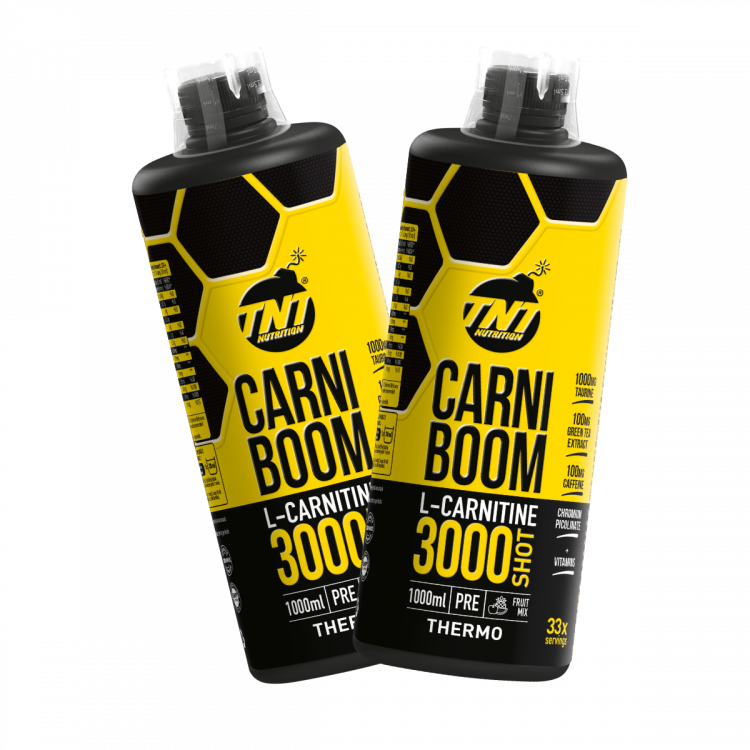 TNT Carniboom L-Carnitine 3000 mg 1000 Ml 2 Adet