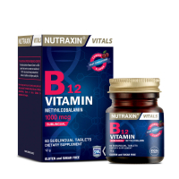 Nutraxin Vitamin B12 1000 mcg Dil Altı Nutraxin Vitamin B12 1000 mcg Dil Altı