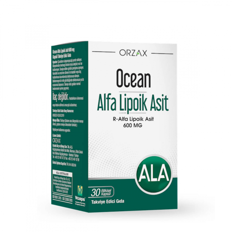 Ocean Alfa Lipoik Asit 600 mg Ocean Alfa Lipoik Asit 600 mg