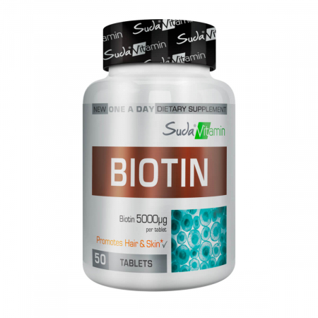 Suda Vitamin Biotin 5000 mcg Suda Vitamin Biotin 5000 mcg
