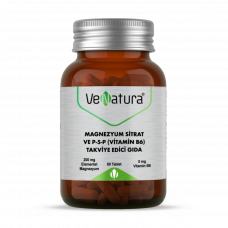 Venatura Magnezyum Sitrat ve P-5-P (Vitamin B6) Venatura Magnezyum Sitrat ve P-5-P (Vitamin B6)