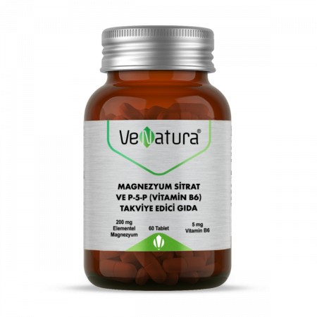 Venatura Magnezyum Sitrat ve P-5-P (Vitamin B6)