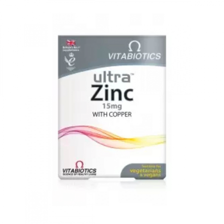 Vitabiotics Ultra Zinc With Copper 15 mg Vitabiotics Ultra Zinc With Copper 15 mg