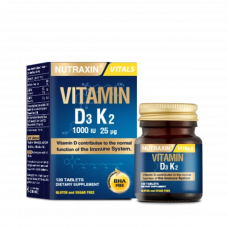 Nutraxin D3K2 Vitamin 1000 IU Nutraxin D3K2 Vitamin 1000 IU