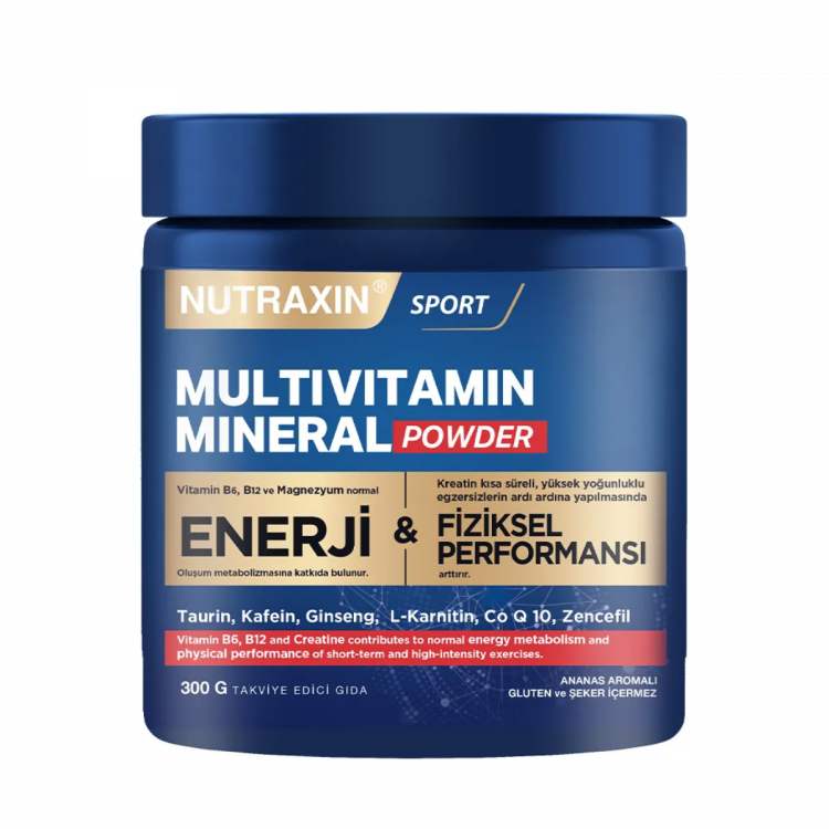 Nutraxin Multivitamin Mineral Powder