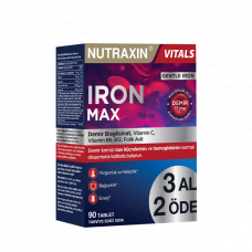 Nutraxin Iron Max 3 Al 2 Öde Nutraxin Iron Max 3 Al 2 Öde