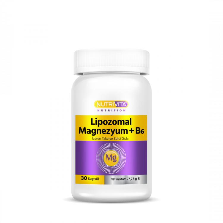 Nutrivita Lipozomal Magnezyum +B6 Nutrivita Lipozomal Magnezyum +B6