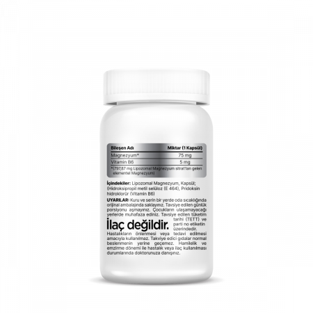 Nutrivita Lipozomal Magnezyum +B6