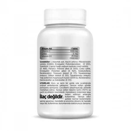 Nutrivita Vitamin C 1000 mg (Zinc+D3)