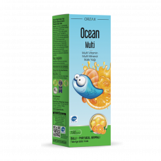 Ocean Multi Vitamin ve Balık Yağı Ballı Portakal 150 mL Ocean Multi Vitamin ve Balık Yağı Ballı Portakal 150 mL