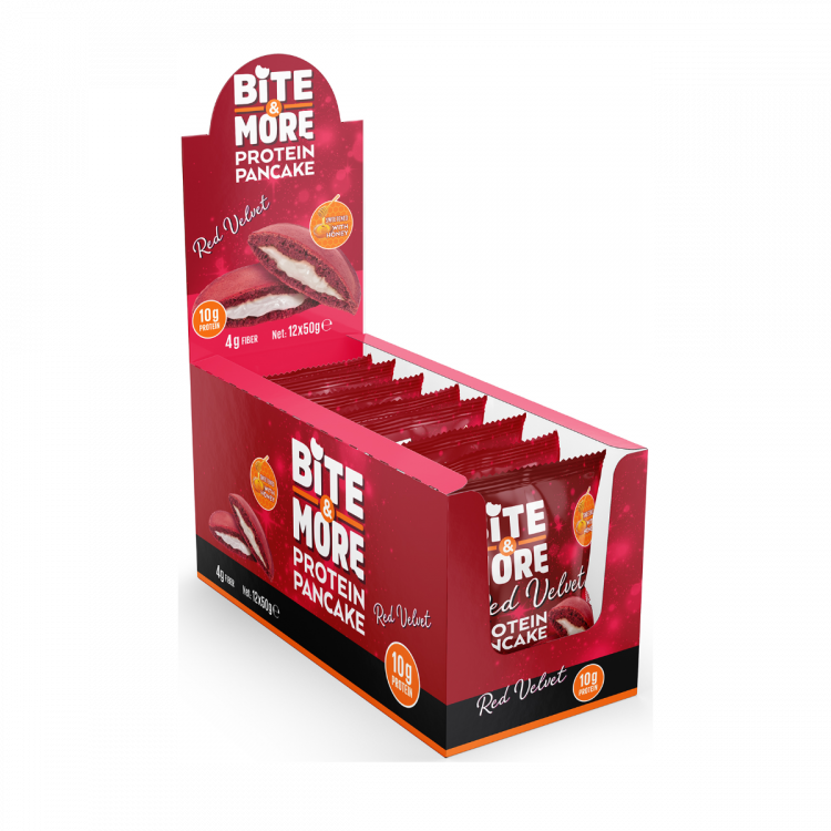 Bite More Proteinli Pankek Red Velvet 50 gr