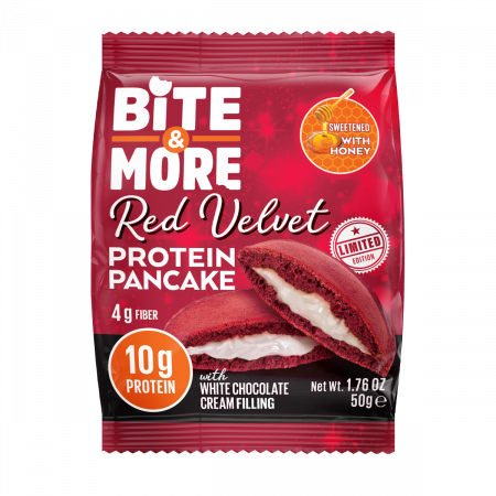 Bite More Proteinli Pankek Red Velvet 50 gr