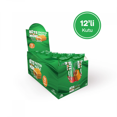 Bite More Proteinli Waffle Tiramisu Kremalı 55 g
