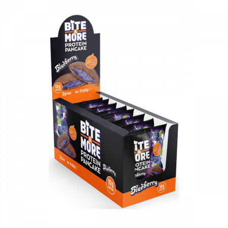 Bite More Proteinli Pankek Blueberry 50 gr