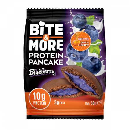 Bite More Proteinli Pankek Blueberry 50 gr