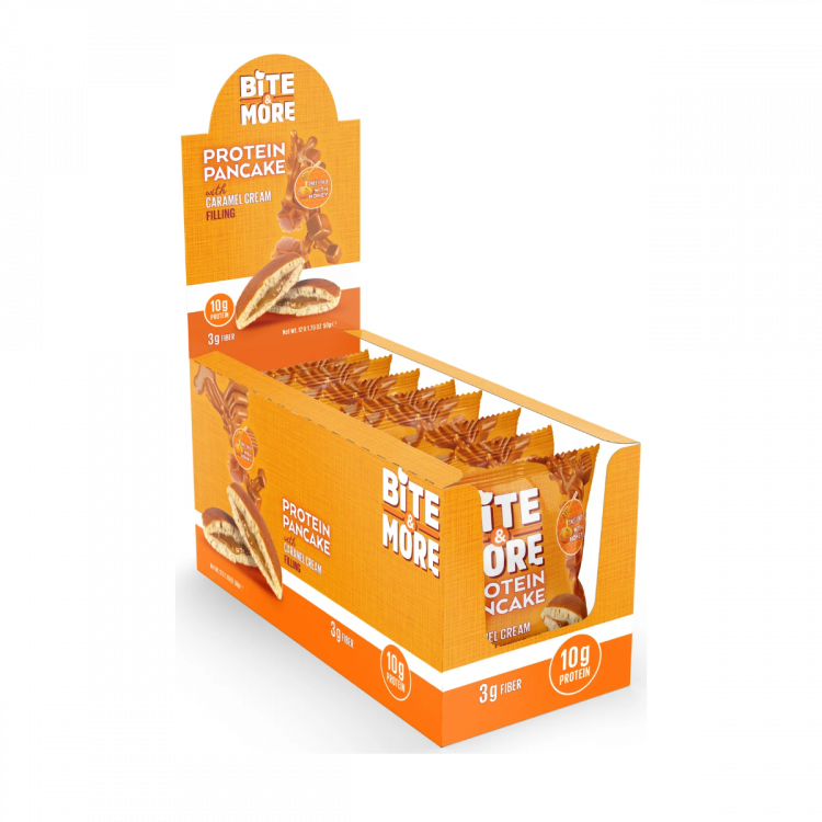 Bite More Proteinli Pankek Caramel Cream 50 gr