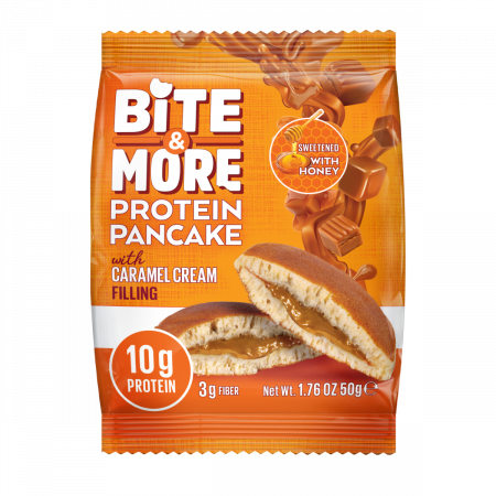 Bite More Proteinli Pankek Caramel Cream 50 gr