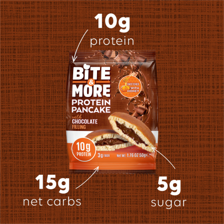 Bite More Proteinli Pankek Chocolate 50 gr