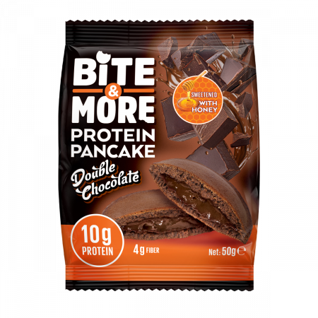 Bite More Proteinli Pankek Double Chocolate 50 gr