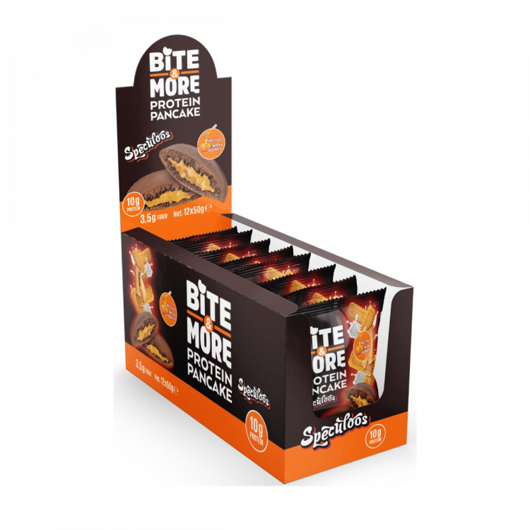 Bite More Proteinli Pankek Speculoos 50 gr Bite More Proteinli Pankek Speculoos 50 gr