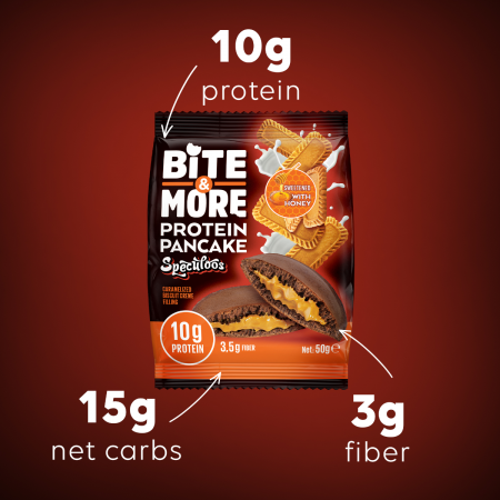 Bite More Proteinli Pankek Speculoos 50 gr
