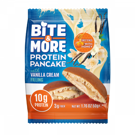 Bite More Proteinli Pankek Vanilla Cream 50 gr