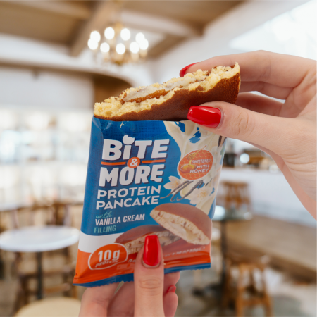 Bite More Proteinli Pankek Vanilla Cream 50 gr