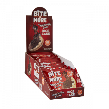 Bite More Proteinli Pirinç Patlağı Çikolata Kaplı 18 gr
