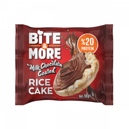 Bite More Proteinli Pirinç Patlağı Çikolata Kaplı 18 gr