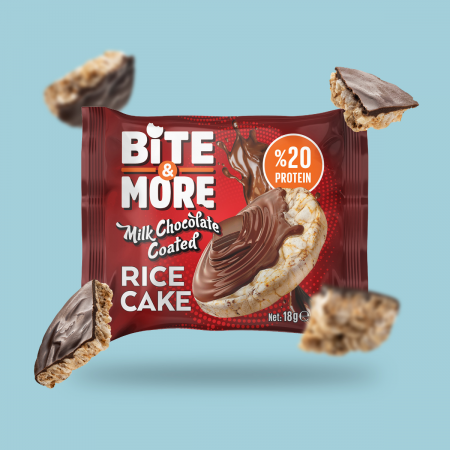 Bite More Proteinli Pirinç Patlağı Çikolata Kaplı 18 gr