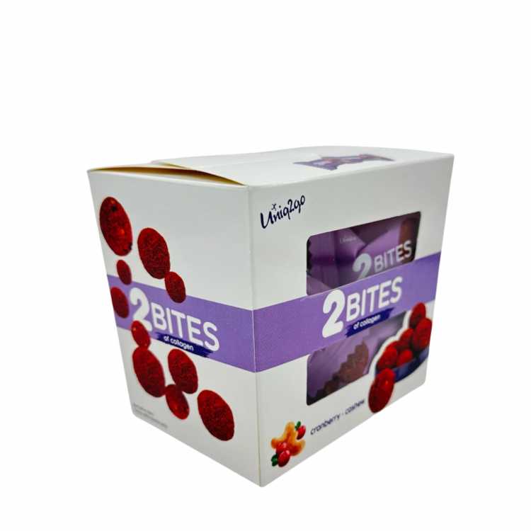 Uniq2go 2 Bites Yüksek-Kolajen 16g