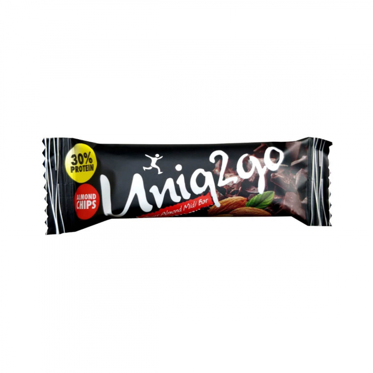 Uniq2go Power Bademli Protein Midi Bar 38 Gr