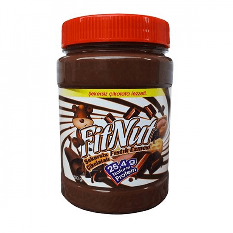 FitNut Şekersiz Çikolatalı Yer Fıstığı Ezmesi FitNut Şekersiz Çikolatalı Yer Fıstığı Ezmesi