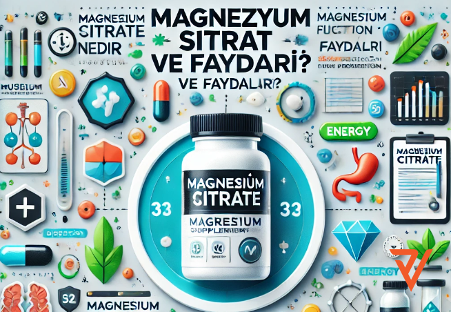 Magnezyum Sitrat Nedir? Magnezyum Sitrat Ne İşe Yarar? 